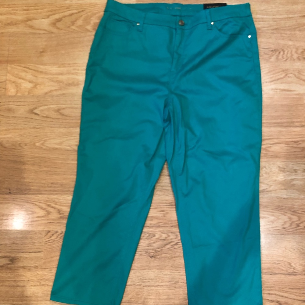 Chico’s green pants
